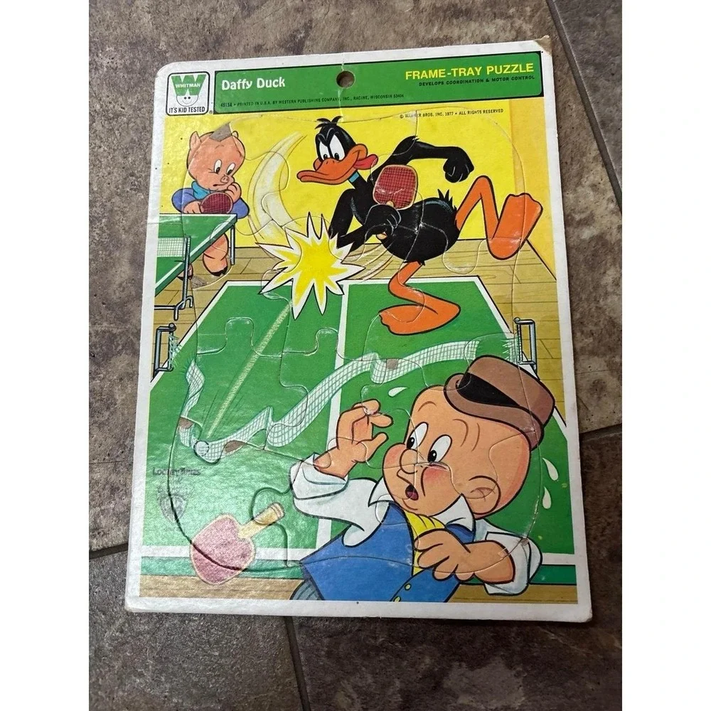 Looney Toons Daffey Duck Frame Tray Puzzle